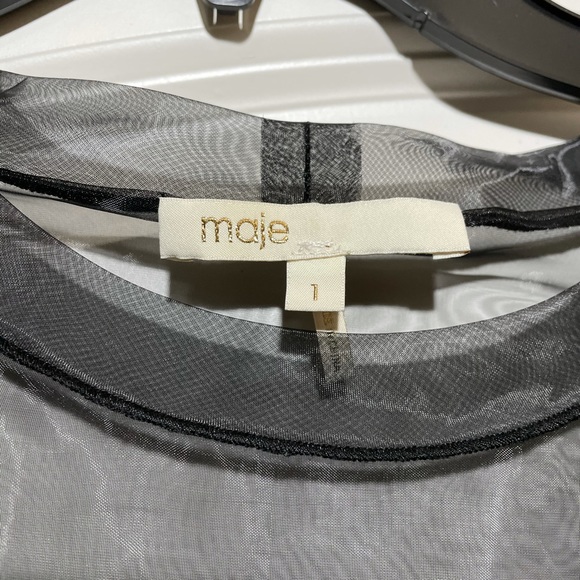Maje see through t-shirt - Picture 5 of 5
